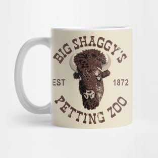 Big Shaggy Bison Petting Zoo Mug